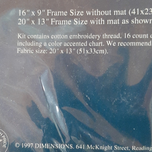 Majestic Eagle Counted Cross Stitch Kit 🦅 - Picture 4 of 4